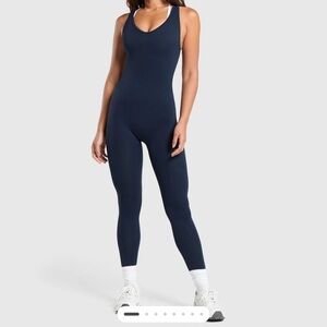 Gymshark Women's Navy Jumpsuit